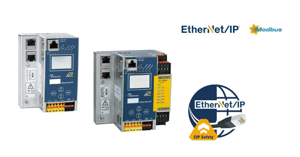 [Translate to Englisch:] EtherNet/IP + Modbus/TCP
